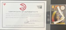 Stephen Curry Game Used Net Card Fanatics COA 3/17/23 Warriors