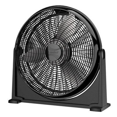 Lasko 20 in. 3 Speed Floor Fan w/ Wall Mount Option, Pivoting Head, Carry Handle
