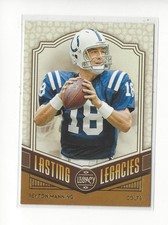 2020 Panini Legacy Lasting Legacies #7 Peyton Manning Colts