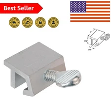 Sliding Window Security Lock 4-Pack - Sleek Aluminum Design for Optimal Safety