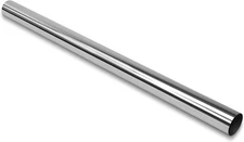 JY PERFORMANCE 4 Inch Straight Exhaust Pipe DIY Custom Mandrel 4 Inch, Silver 