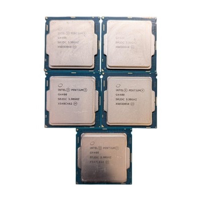 Lot of 5 INTEL Pentium G4400 SR2DC 3.30 GHz