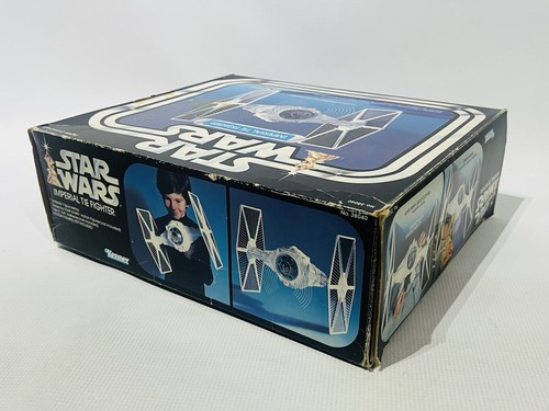 Vintage Star Wars Imperial Tie Fighter Vehicle Boxed - Free Acrylic Display Case - Picture 6 of 18