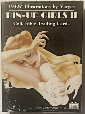 Vintage   Pin-Up Girls II Vargas Trading Card Set Sealed Box 21st Century