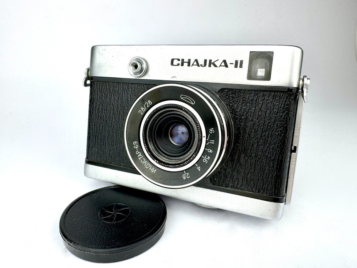Soviet Vintage camera CHAIKA 2 Lens INDUSTAR - 69 f 2,8/28 Mount