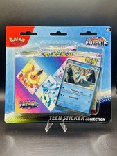 Pokmon Tcg Prismatic Evolutions Tech Sticker Collection - 3 Packs