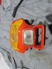 1983 HONDA XR350 XR350R ORIGINAL FRONT HEADLIGHT SHROUD NUMBERBOARD ASSY KF0
