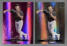 2- 2024 Leaf Electrum Cam Kozeal Pink 2/15, Silver 9/10 Arkansas #86