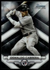 2023 Bowman Sterling #BSR-28 Oswaldo Cabrera