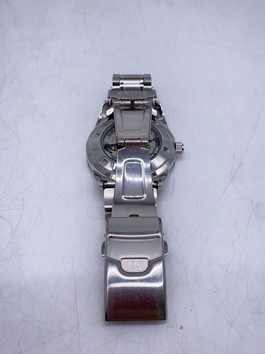 SEIKO 4R38A Automatic Analog Watch Navy Silver Excellent JAPAN | eBay