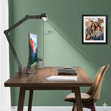 Lampada da scrivania a LED con morsetto con illuminazione atmosferica 