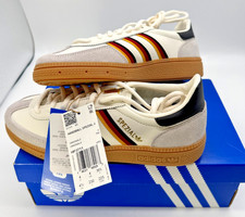 adidas Handball Spezial J HP3711 US Sz 4.5 Cloud White Crew Yellow NIB Tags FIFA