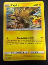 Zapdos 40/181 Holo Rare Team Up Pokemon Moderately Played on eBay
