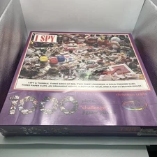 1993 Ceaco 1000 Pcs I Spy Christmas Crafts New Sealed Vintage Puzzle