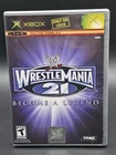 WWE WrestleMania 21 (Microsoft Xbox, 2005) Complete NTSC-U/C