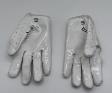 Nike Vapor Jet 8.0 Football Gloves [White/Black] - Small