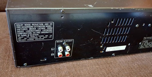 TECHNICS RS-TR474 STEREO DOUBLE CASSETTE TAPE DECK AUTOREVERSE JAPAN *³ - Zdjęcie 13 z 17