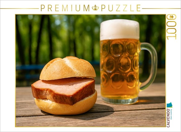Puzzle Calvendo Le LeberkäSmmel En Pleine Nature | 1000 PièCes, Format Assemblé-image