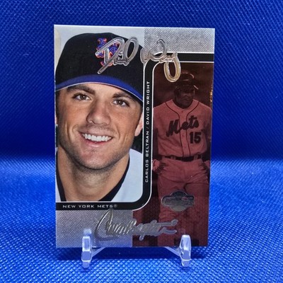 2006 TOPPS CO-SIGNERS CHANGING FACES SILVER #14B DAVID WRIGHT CARLOS BELTRAN/100