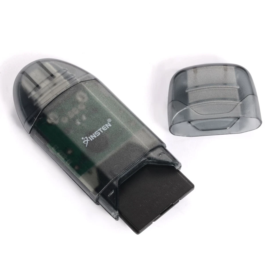 Portable Smoke SDHC SD MMC Memory Card Reader to USB 2.0 Adapter - Image 3 of 4