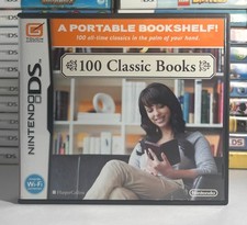 100 Classic Books Case & Manual for Nintendo DS - NO GAME