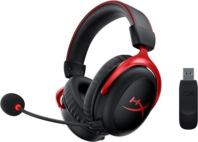 ヘッドホン HyperX Cloud II Red Gaming Headset HyperX Cloud II Wireless Gaming Headset Red | eBay