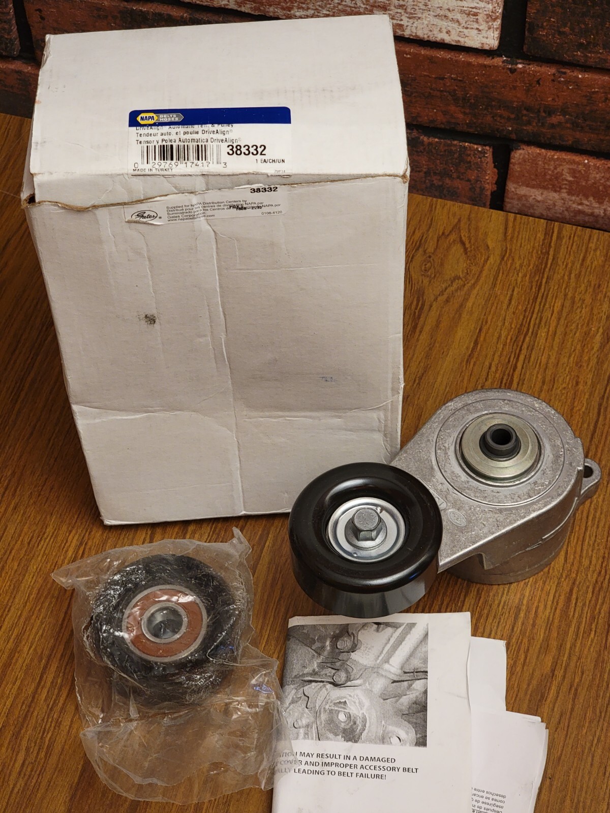 NAPA Belts & Hoses Belt Tensioner Assembly 38332 for sale online eBay