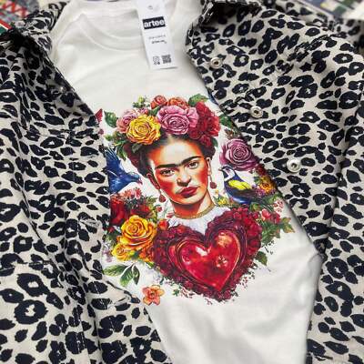 Fashion Frida Kahlo T Shirt Uk Valentine T-Shirt Frida Kahlo Art