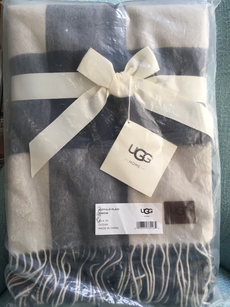 Ugg plaid blanket sale