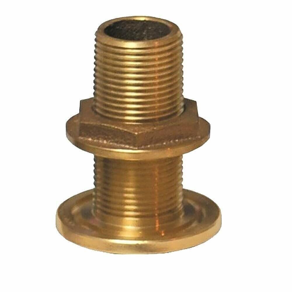GROCO Bronze Thru-Hull Fitting With Nut - High Speed Marine Hardware