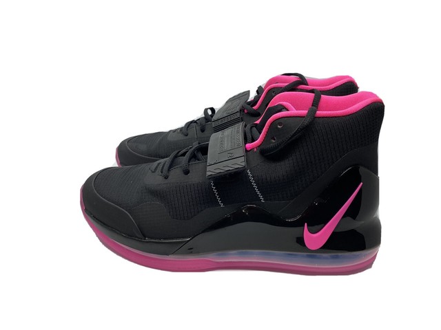 Nike Air Force Max Black/Pink Blast Mens Sz 9 Basketball Shoes |AR0974-004| New | eBay