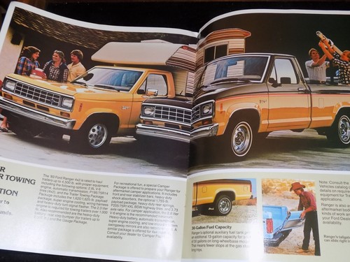 1983 Ford Ranger Truck 20-page Original Car Sales Brochure Catalog - Picture 3 of 3