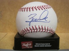 ZACK COLLINS CHICAGO WHITE SOX SIGNED AUTOGRAPHED BASEBALL W/COA