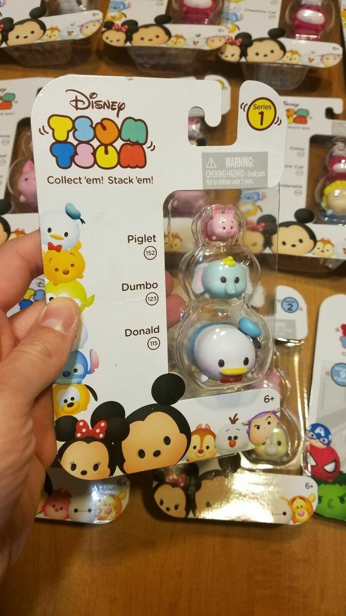 Disney Tsum Tsum Collect Stack 'Em Series 1 Donald 115 Dumbo 153