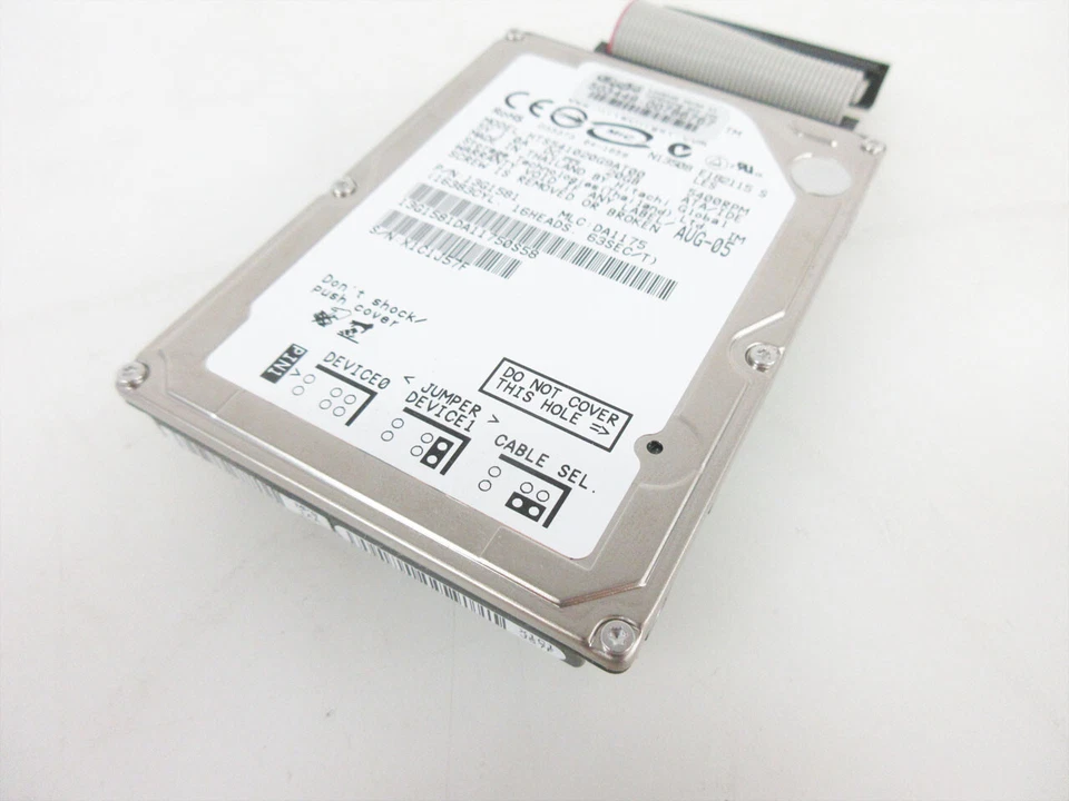 HITACHI HTS541020G9AT00 20GB 5.4K IDE 2.5" Hard Disk Drive (HDD) IDE - Image 3 of 4
