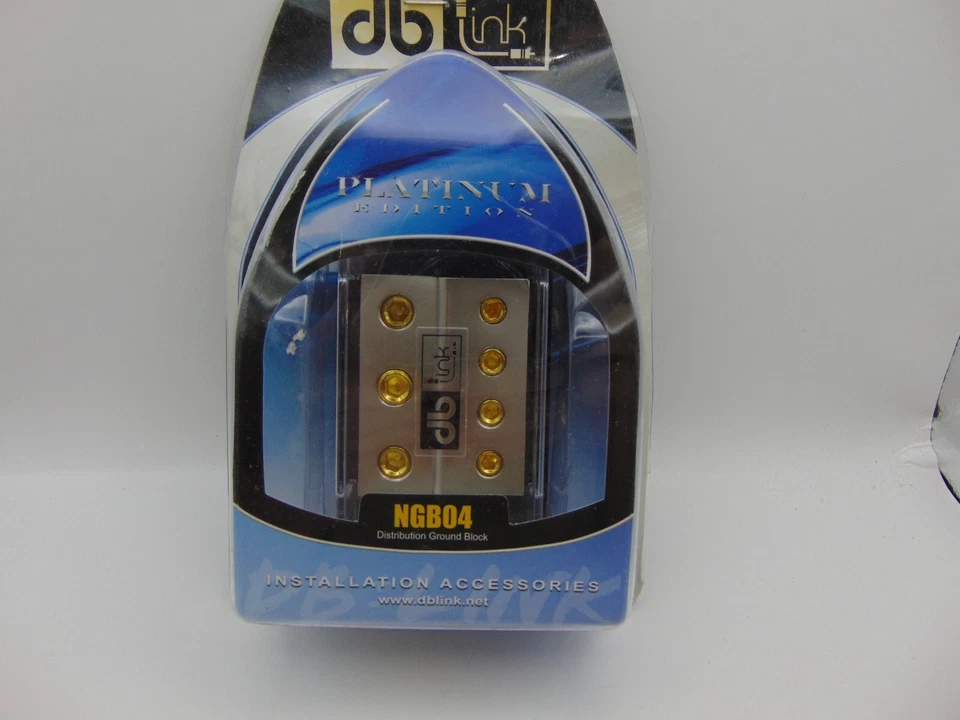 New DB Link Car Audio Platinum NGB04 Distribution Ground Block 5 Way - Image 2 of 4