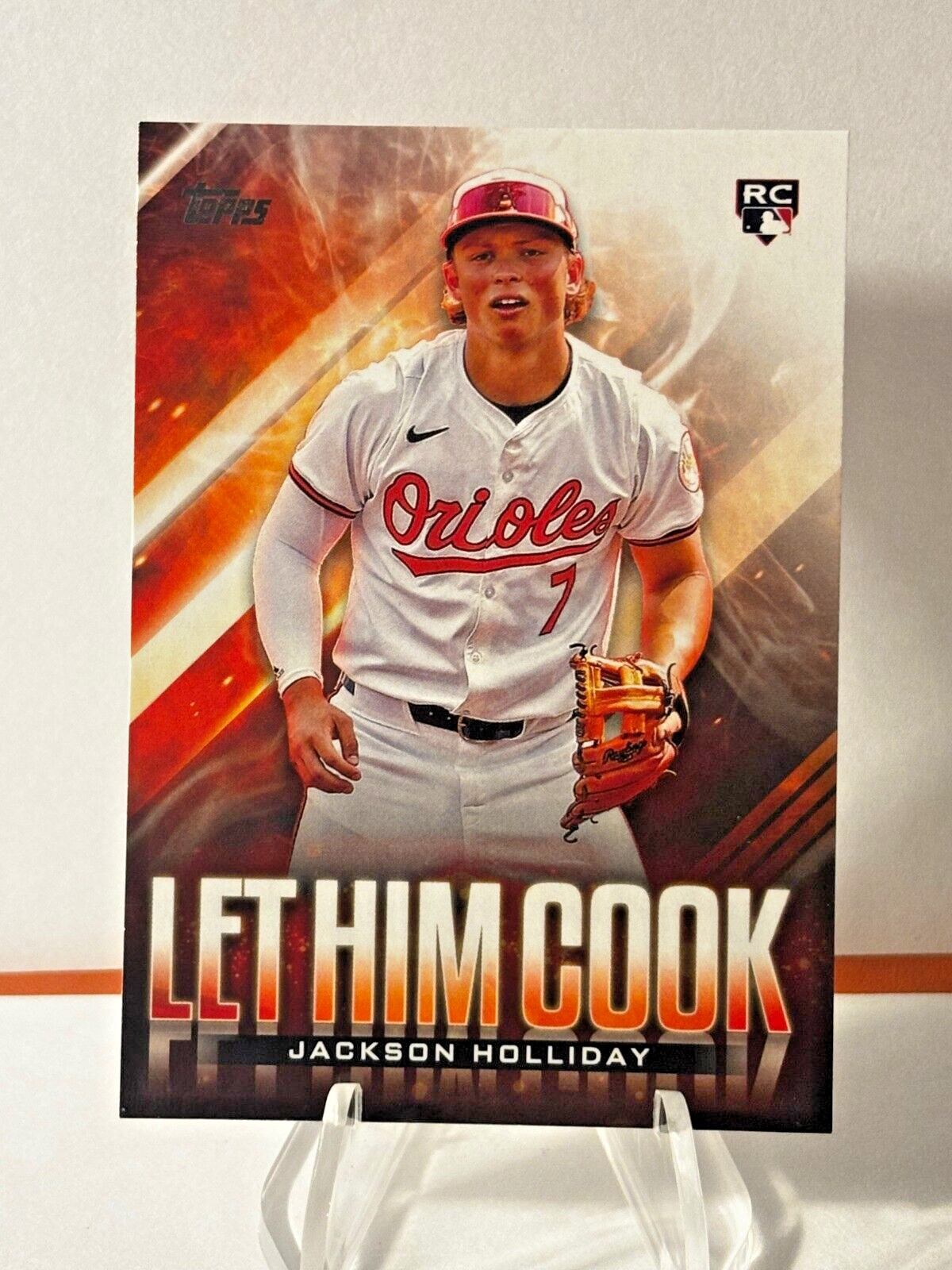 2024 Topps Update Series - Jackson Holliday - Let Him Cook #LHC-25 - Orioles
