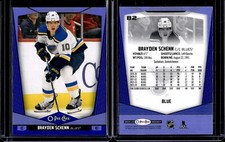 2024-25 O-Pee-Chee Blue Border #82 Brayden Schenn