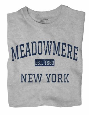 Meadowmere New York NY T-Shirt Queens EST