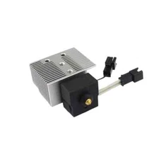 Hotend Kit Extruder Heater Hot End Nozzle Kit Metal Heater Block Silicone Cover