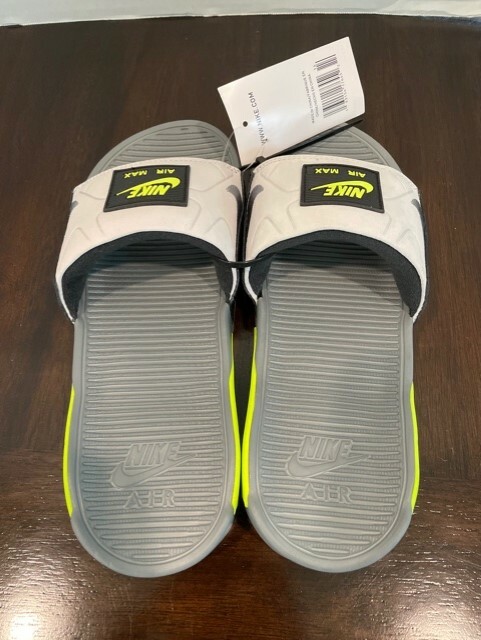 Nike Air Max 90 Volt Slides Size US 6 New with tags womens | eBay