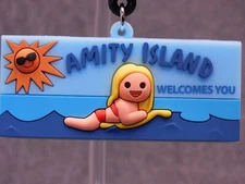 JAWS NEW * Amity Island Billboard Clip * Blind Bag 50th Anniversary Monogram