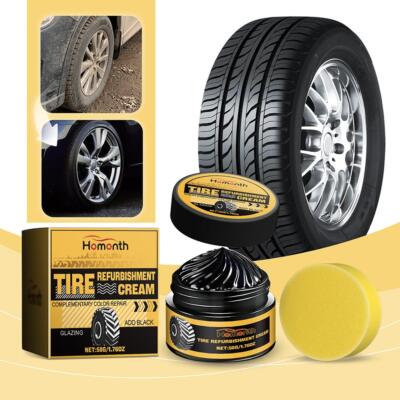 Tire Shine Coating Tyre Gloss Hydrophobic Sealant Wax Lasting·· Long L8F3