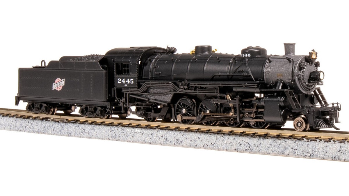 Broadway Limited 7854 N Scale CNW USRA Light Mikado Steam