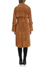 Manteau Long Alexandra By Bettina Sanz - Col En Fausse Fourrure, Taille 36 (S) - Neuf Avec étiquettes