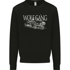 Wolf Gang Werwölfe Wölfe Kinder Sweatshirt Pulli