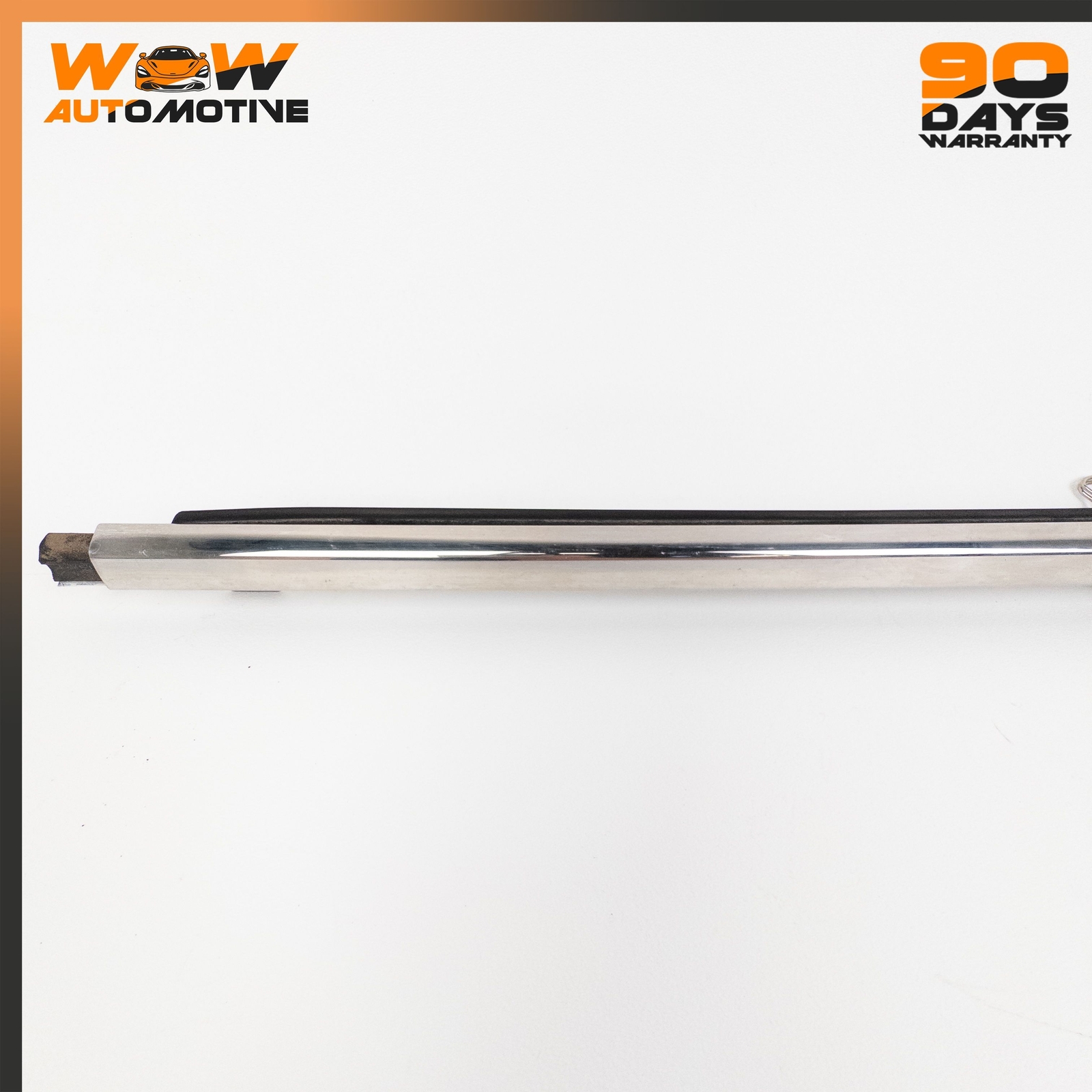 06-13 BENTLEY CONTINENTAL FLYING SPUR REAR RIGHT TRIM STRIP WAISTLINE CHROME OEM