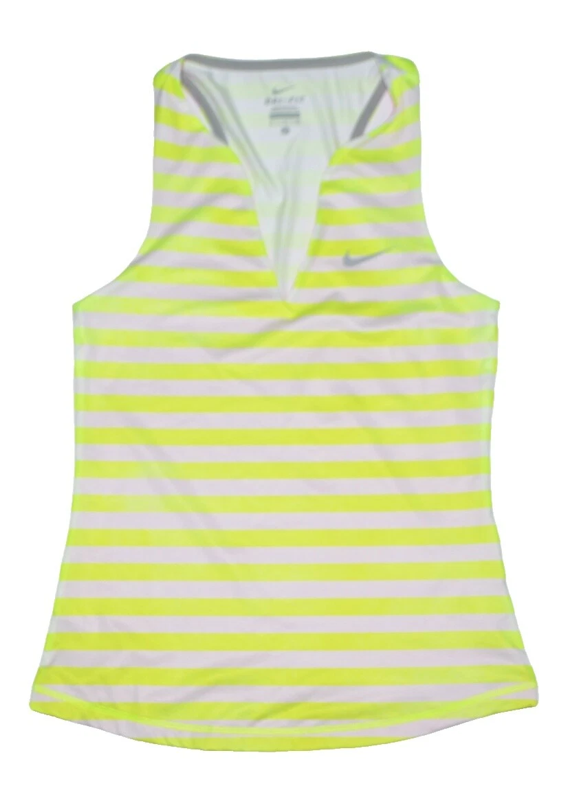 Camisetas sin mangas a rayas Nike para De mujer