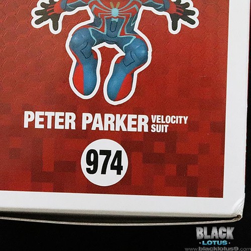 Funko Pop BLEMISH! Spider-Man 2 Peter Parker Velocity Suit Entertainment Pop 974 - Imagen 3 de 4