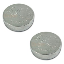 2 PACK Battery Button Watch 1.5V 376 377 SR626 SR626W SR626SW Authorized Seller